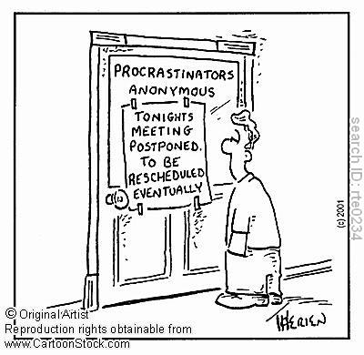 Procrastination